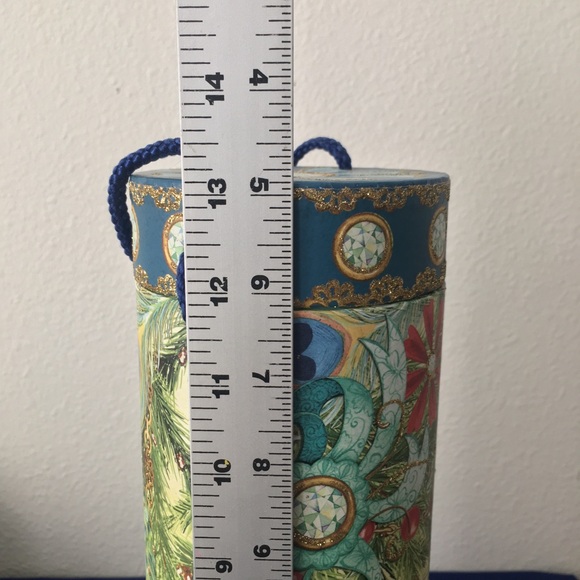 Decorative Peacock Storage Boxes 2pc. Set - Picture 2 of 13